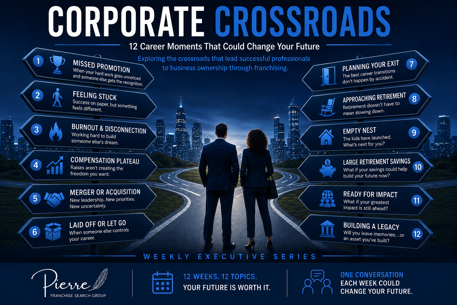 Corporate Crossroads Series - 12 Weeks